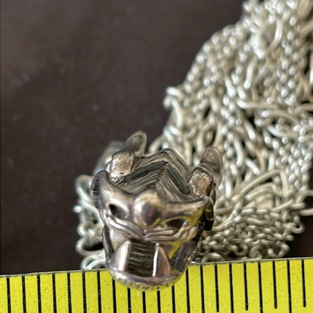 RARE John Hardy Naga Dragon 18kt
Gold and Sterling Silver Bracelet 62.2 Grams - Picture 10 of 13